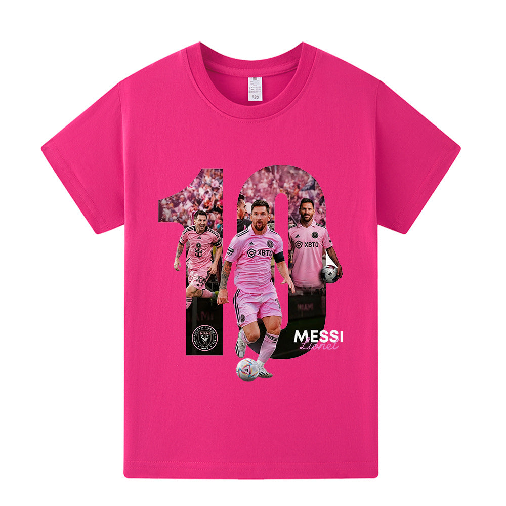 Lionel Messi Kids Football T-Shirt - Miami