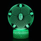 Football 3D Illusion LED Lamp - Night Light - Gift