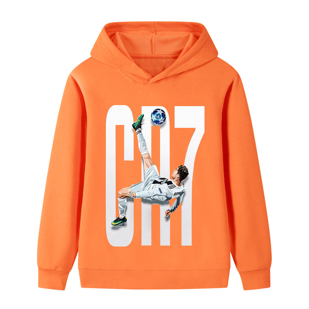 Ronaldo Kids Football Hoodie - Trendy