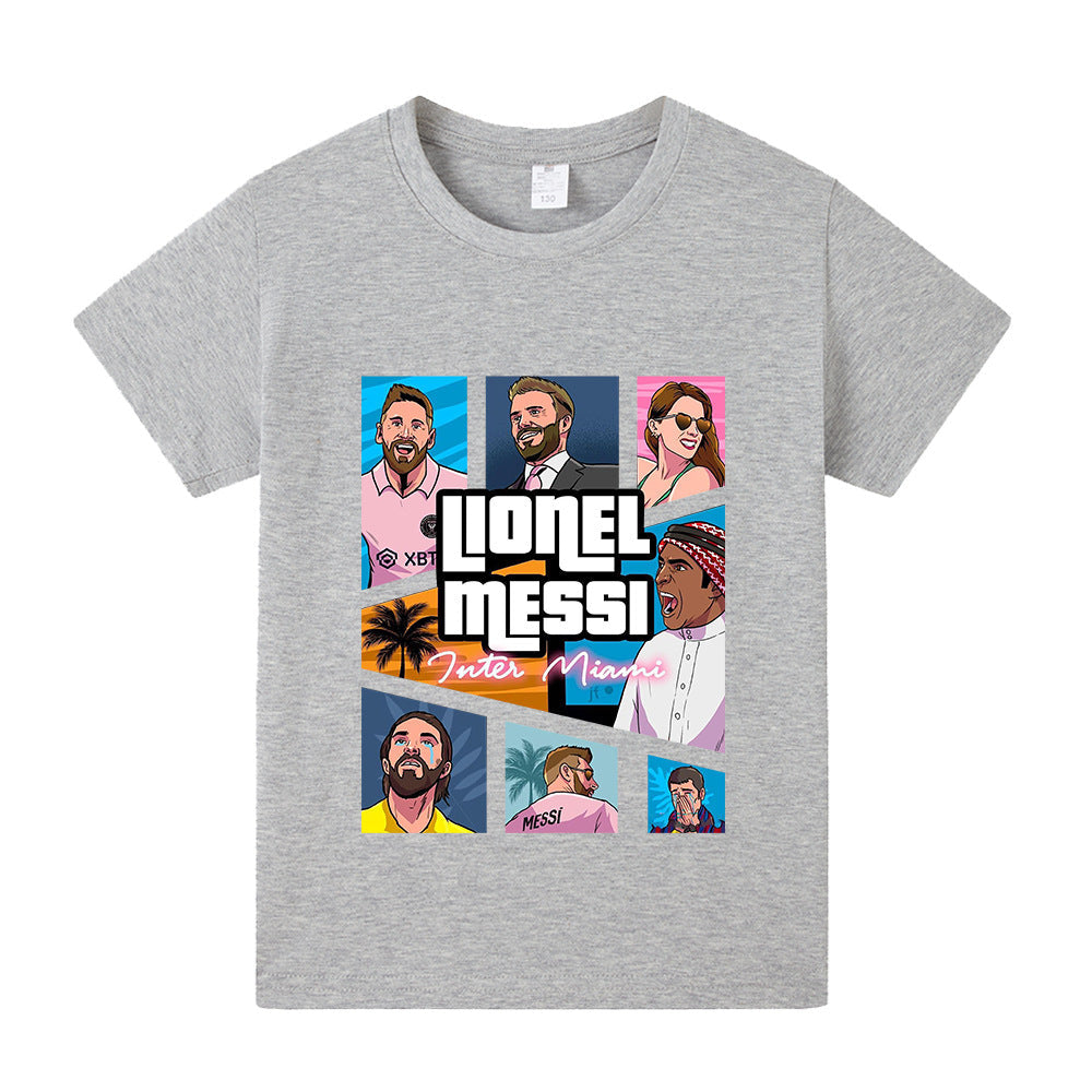 Messi Kids Football T-Shirt - Comfy