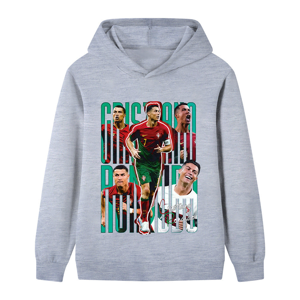 Ronaldo Kids Football Hoodie - Portugal - Soft