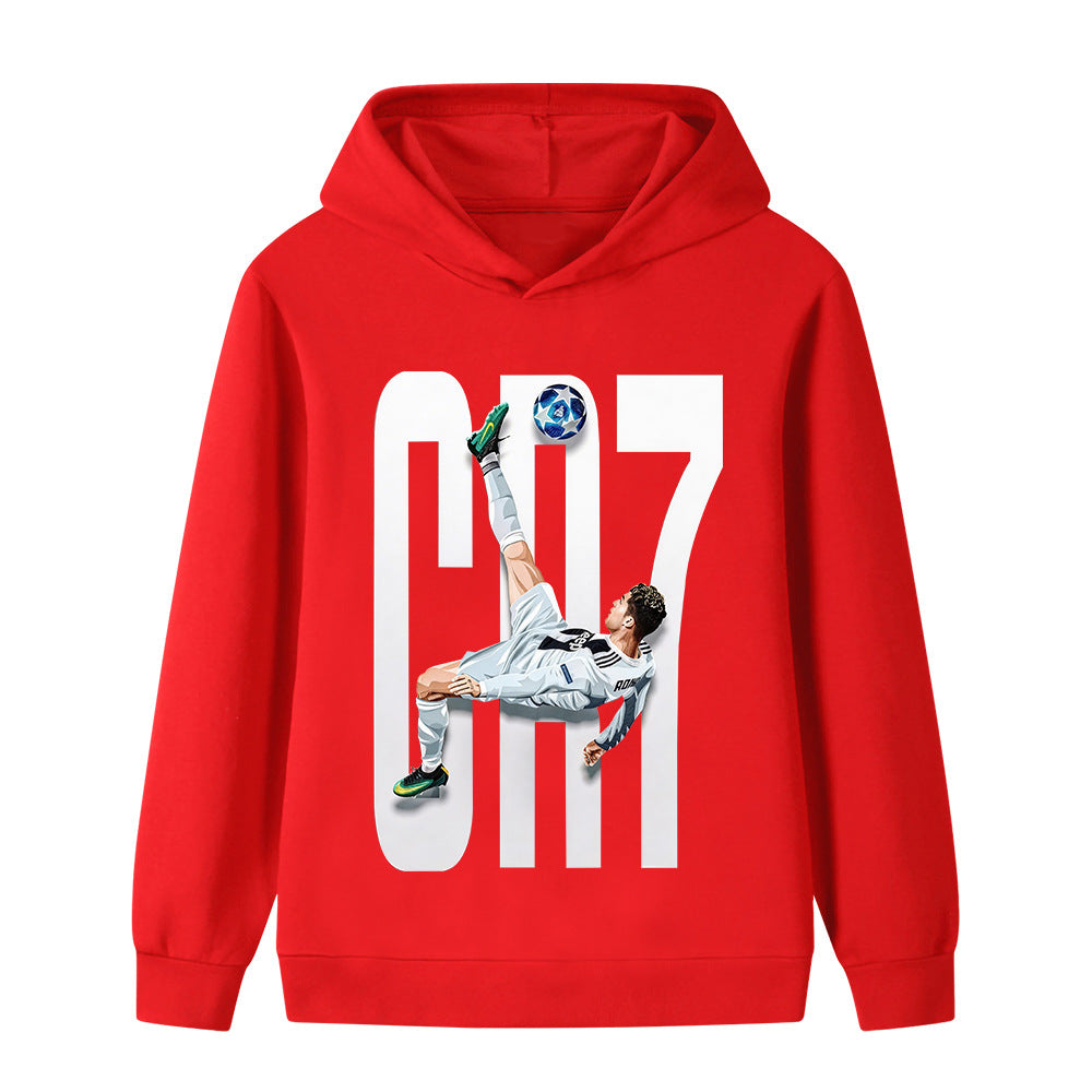 Ronaldo Kids Football Hoodie - Trendy