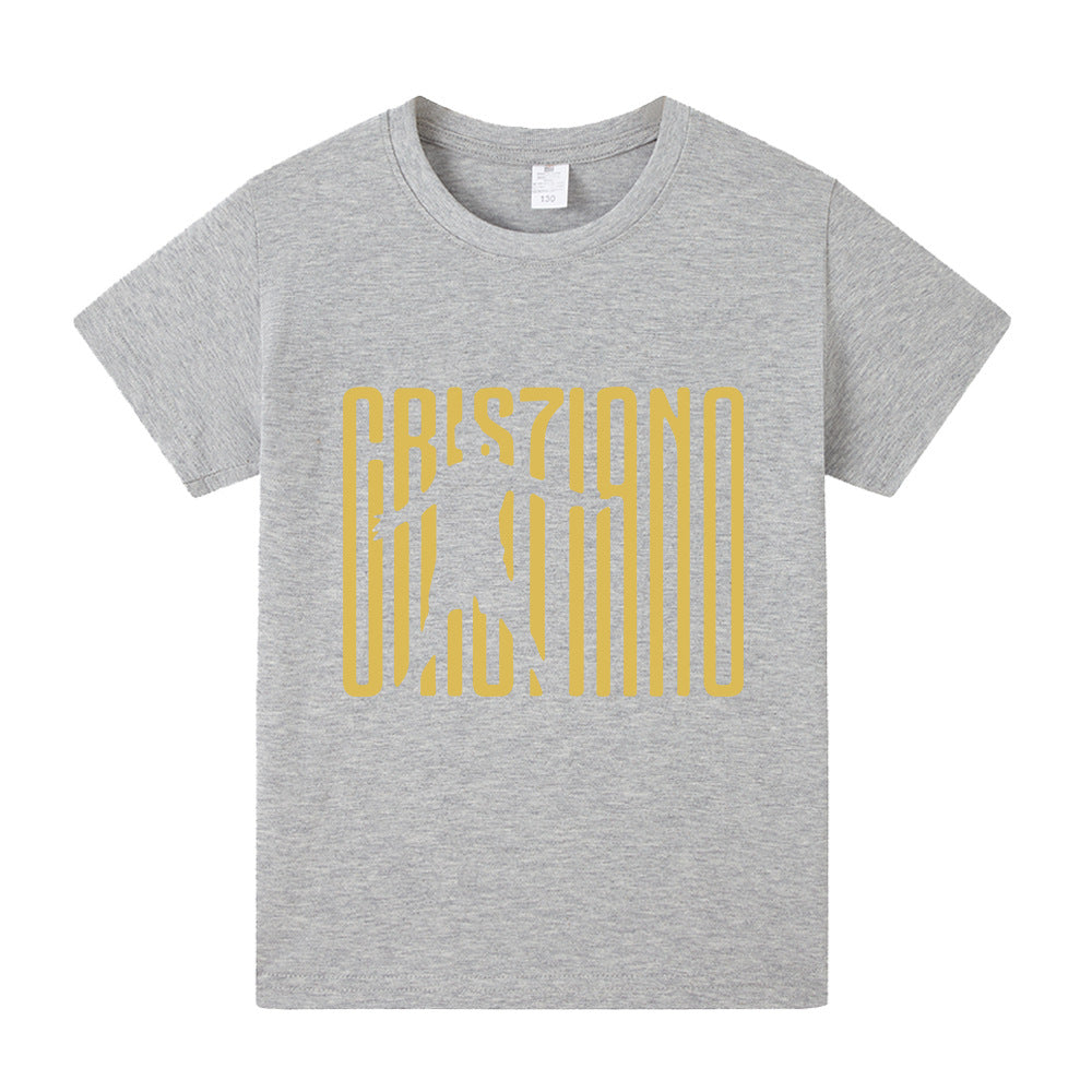 Ronaldo Kids Football T-Shirt - Comfy