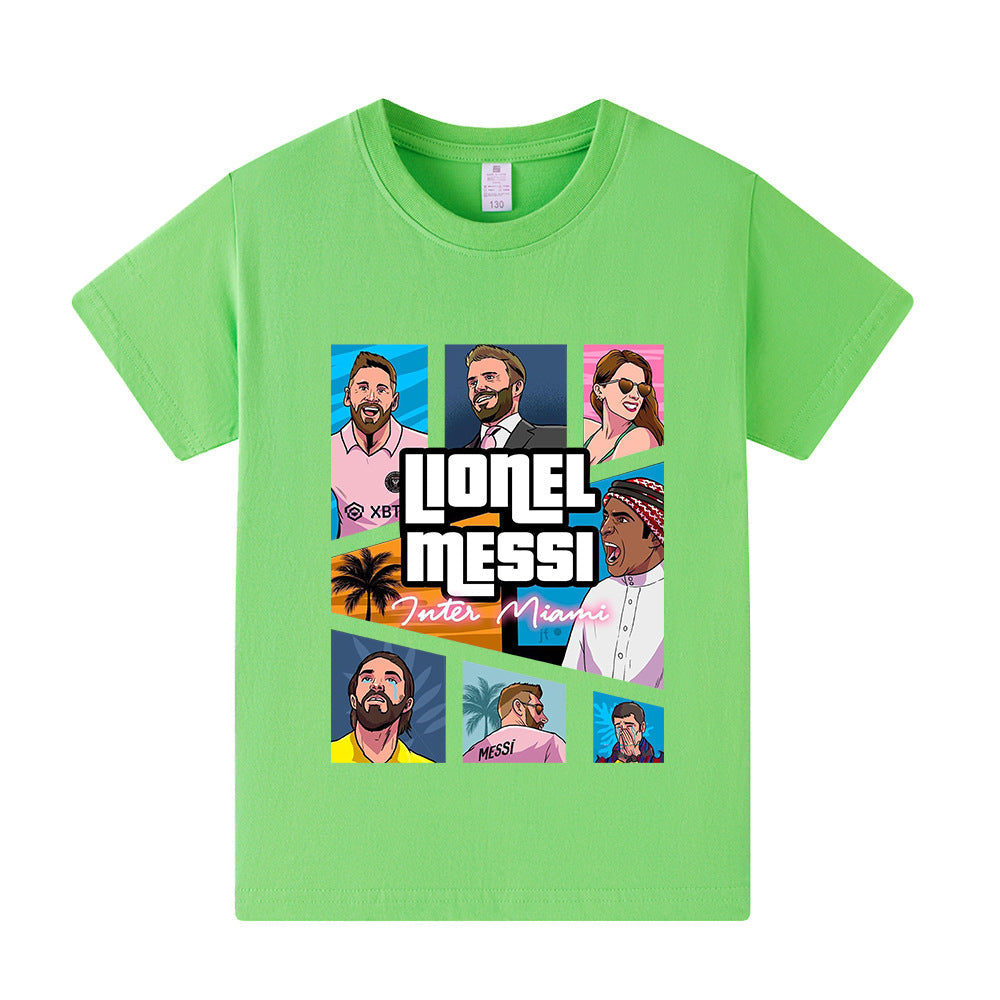 Messi Kids Football T-Shirt - Comfy