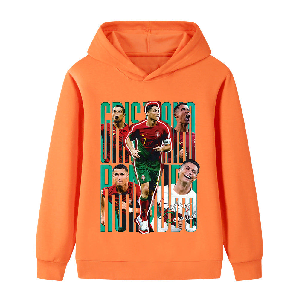 Ronaldo Kids Football Hoodie - Portugal - Soft