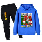 Cristiano Ronaldo Kids Football Tracksuit - Portugal - Soft