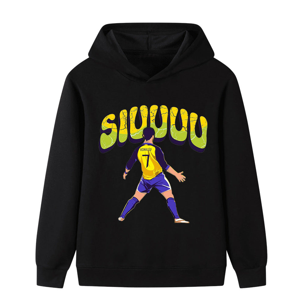Cristiano Ronaldo Kids Football Hoodie - Cool Design