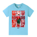 Ronaldo Kids Football T-Shirt - Portugal
