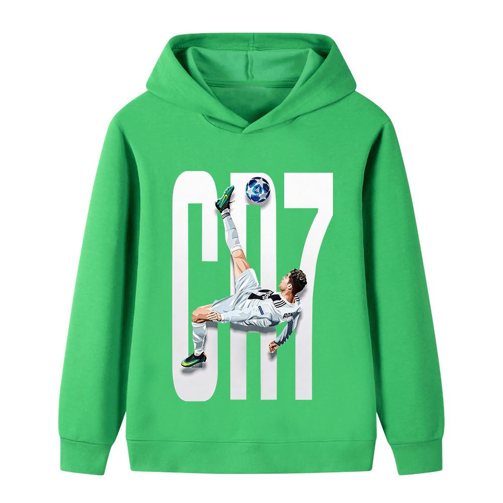 Ronaldo Kids Football Hoodie - Trendy