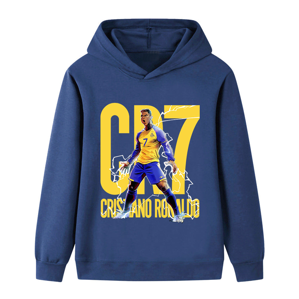 Ronaldo Kids Football Hoodie - Al Nassr