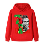 Cristiano Ronaldo Kids Football Hoodie - Portugal - Soft