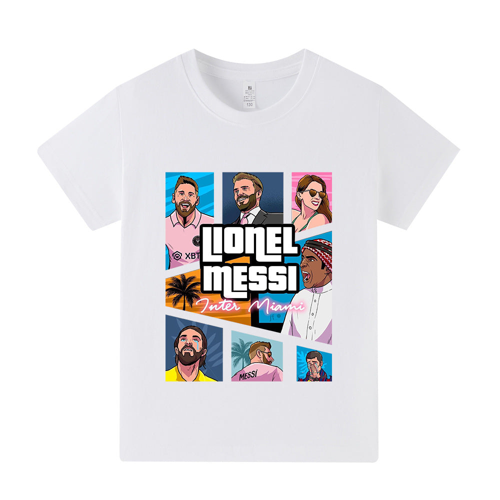 Messi Kids Football T-Shirt - Comfy