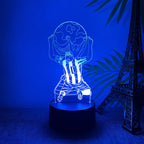 Lionel Messi 3D Illusion LED Lamp - Night Light - with Remote