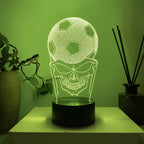 Football 3D Illusion LED Lamp - Night Light - USB