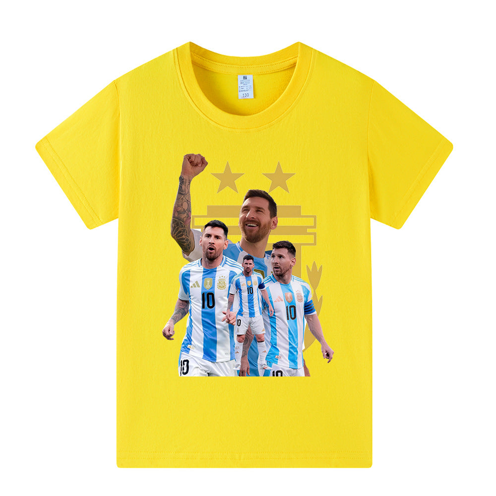 Messi Kids Football T-Shirt - Sporty