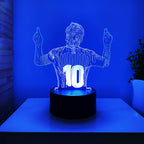 Messi 3D Illusion LED Lamp - Night Light