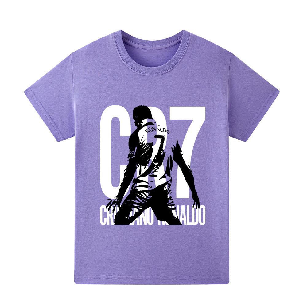 Cristiano Ronaldo Kids Football T-Shirt - Sporty