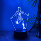 Lionel Messi 3D Illusion LED Lamp - Night Light - with Remote
