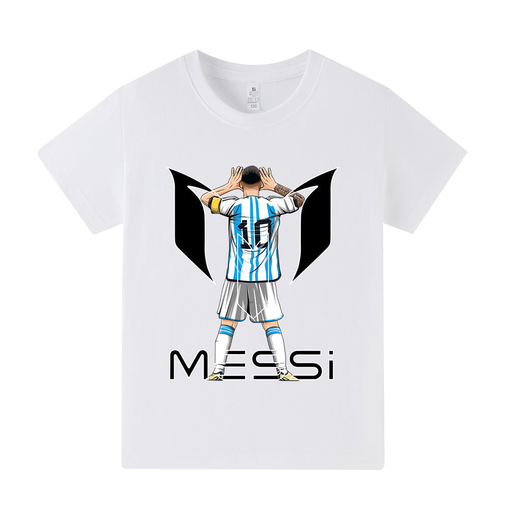 Lionel Messi Kids Football T-Shirt - Comfy