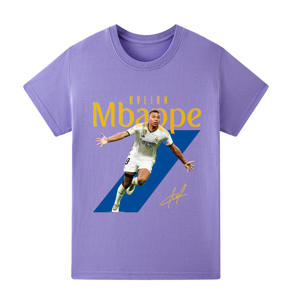 Kylian Mbappé Kids Football T-Shirt - Sporty