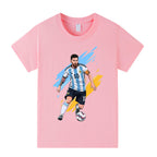 Lionel Messi Kids Football T-Shirt - Sporty