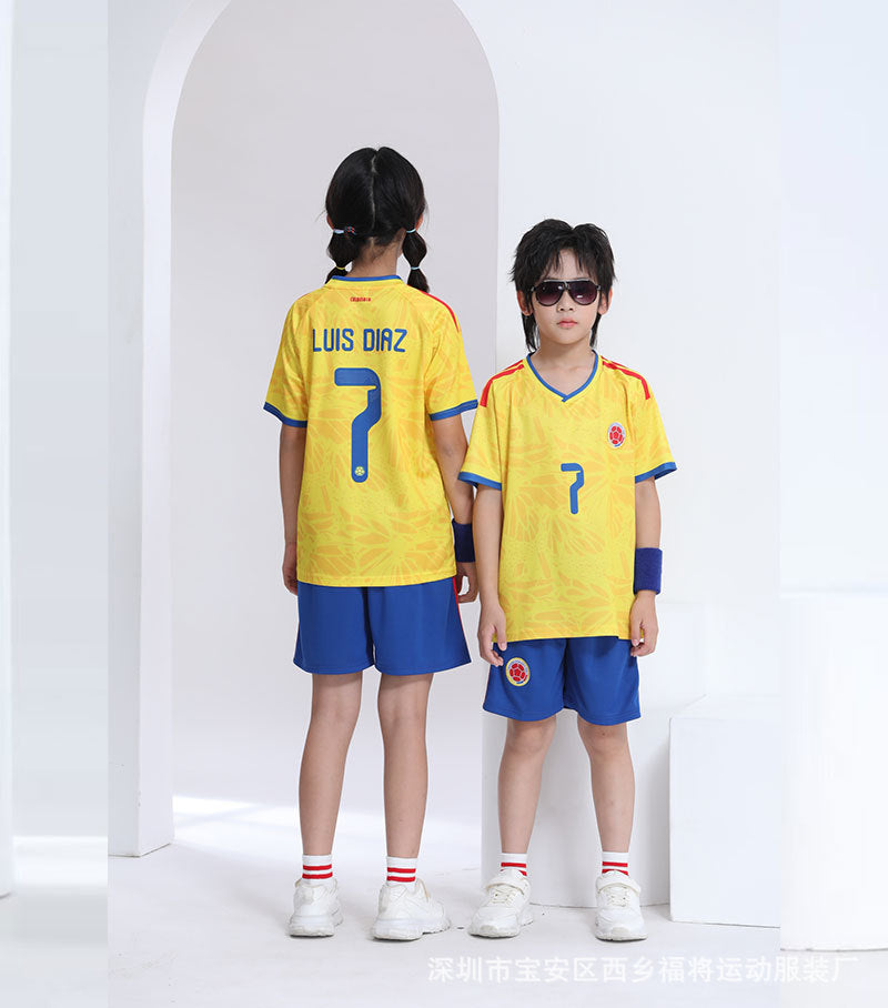 Kids Football Kit - Colombia - Cool Design