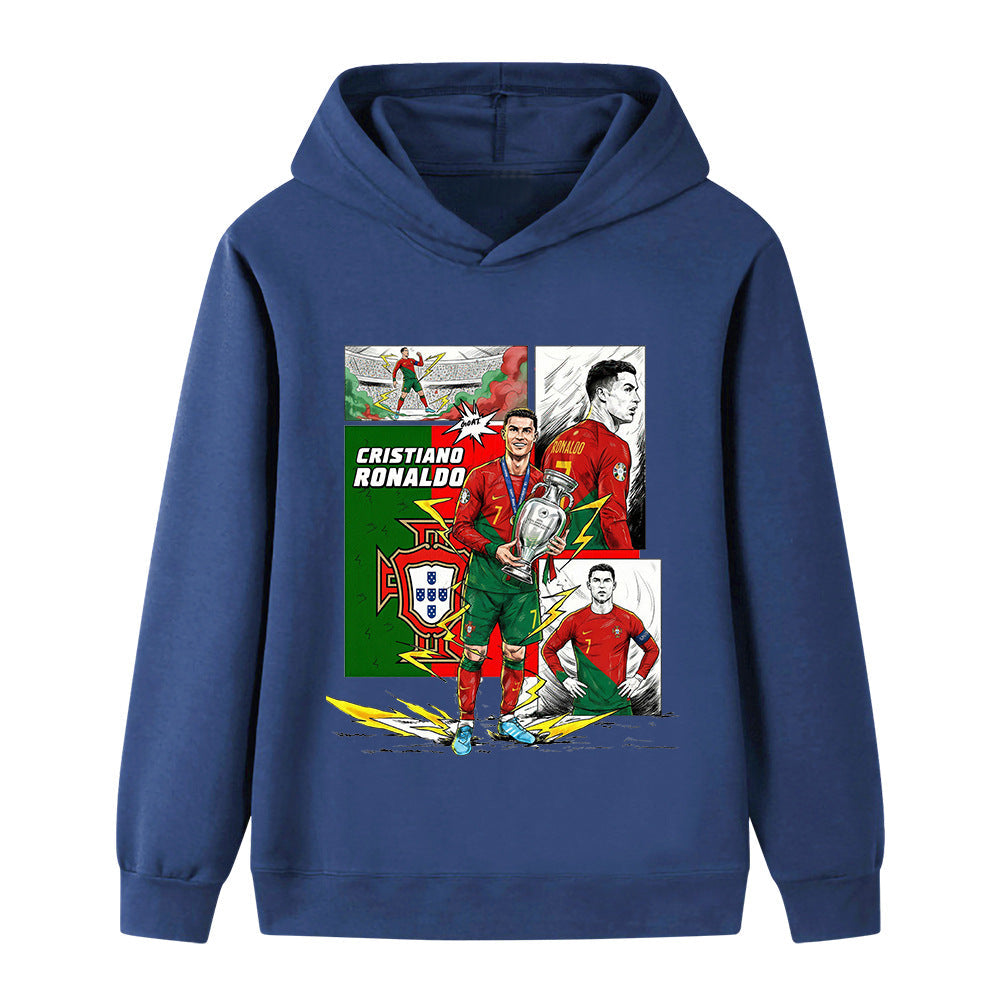Cristiano Ronaldo Kids Football Hoodie - Portugal - Sporty