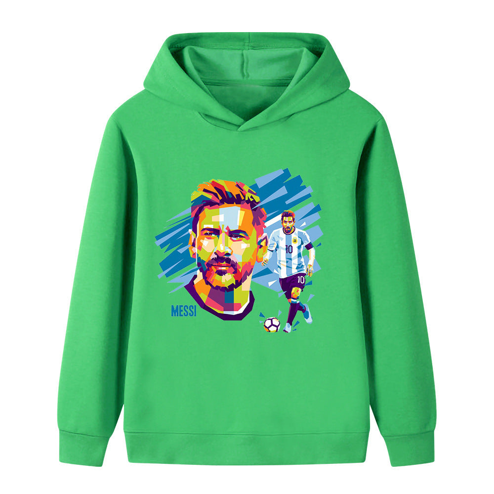 Lionel Messi Kids Football Hoodie - Sporty