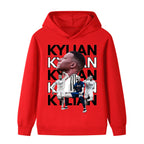 Kylian Mbappé Kids Football Hoodie - Soft
