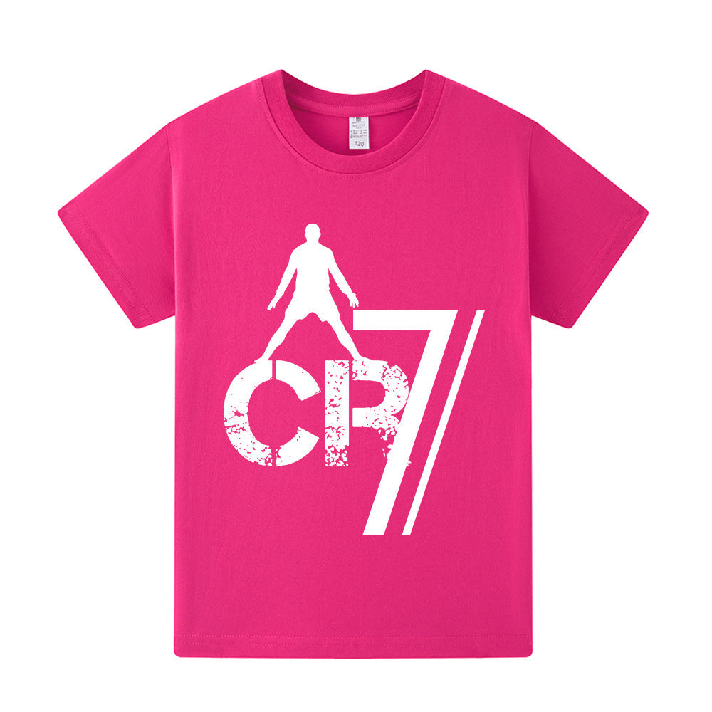 Cristiano Ronaldo Kids Football T-Shirt - Sporty