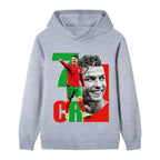 Cristiano Ronaldo Kids Football Hoodie - Portugal - Soft