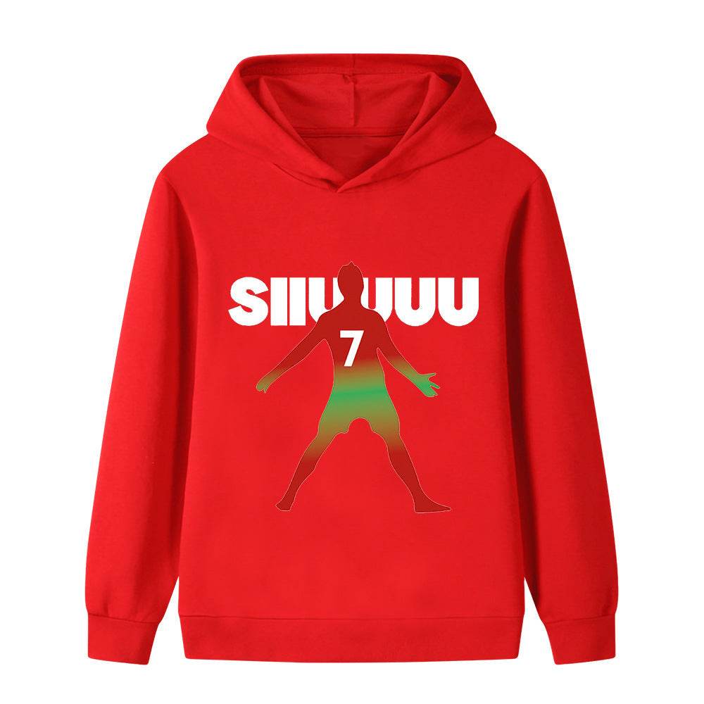 Ronaldo Kids Football Hoodie - Sporty