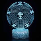 Football 3D Illusion LED Lamp - Night Light - Gift