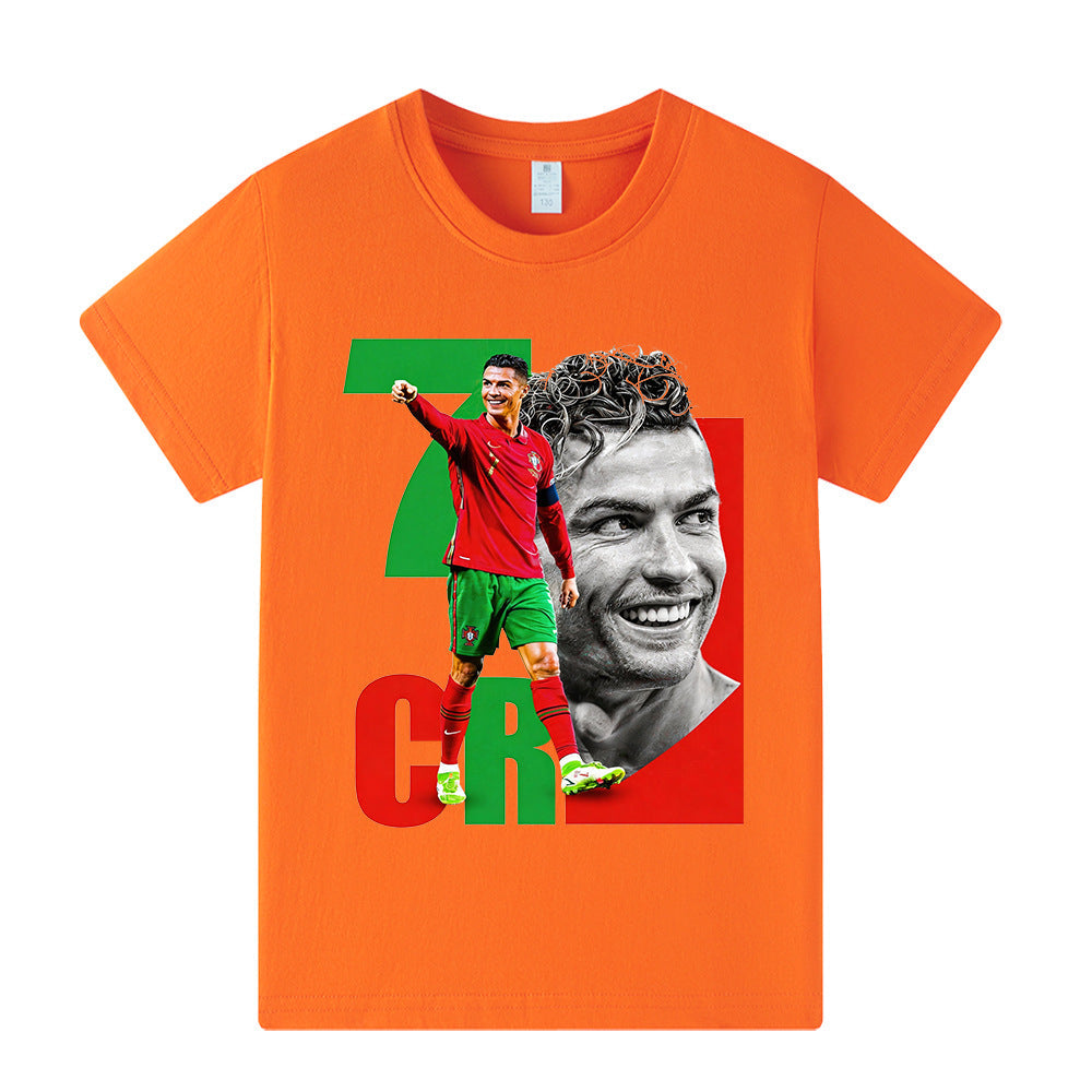 Cristiano Ronaldo Kids Football T-Shirt - Portugal - Sporty