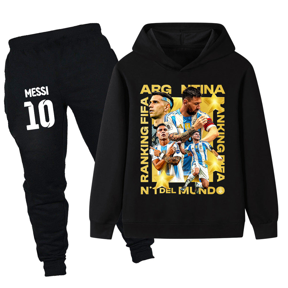 Lionel Messi Kids Football Tracksuit - Argentina - Soft
