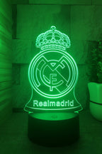 Football 3D Illusion LED Lamp - Night Light - Gift Mood Light