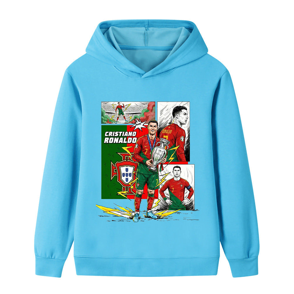 Cristiano Ronaldo Kids Football Hoodie - Portugal - Sporty