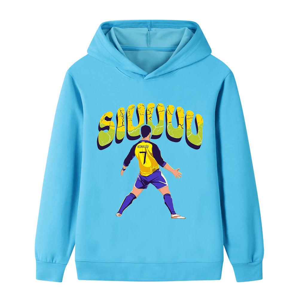 Cristiano Ronaldo Kids Football Hoodie - Cool Design