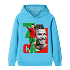 Cristiano Ronaldo Kids Football Hoodie - Portugal - Soft