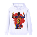 Lionel Messi Kids Football Hoodie - Barcelona