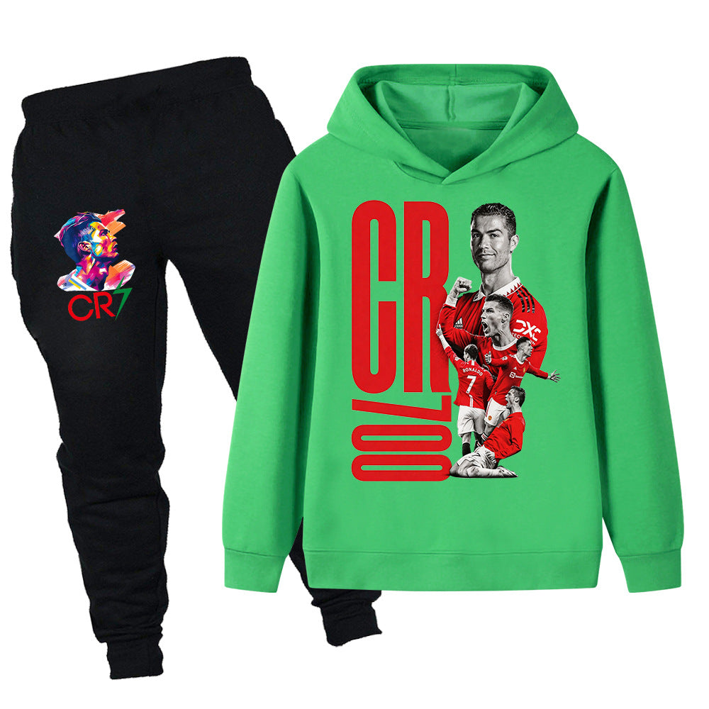 Cristiano Ronaldo Kids Football Tracksuit - Manchester United