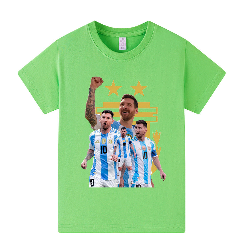 Messi Kids Football T-Shirt - Sporty