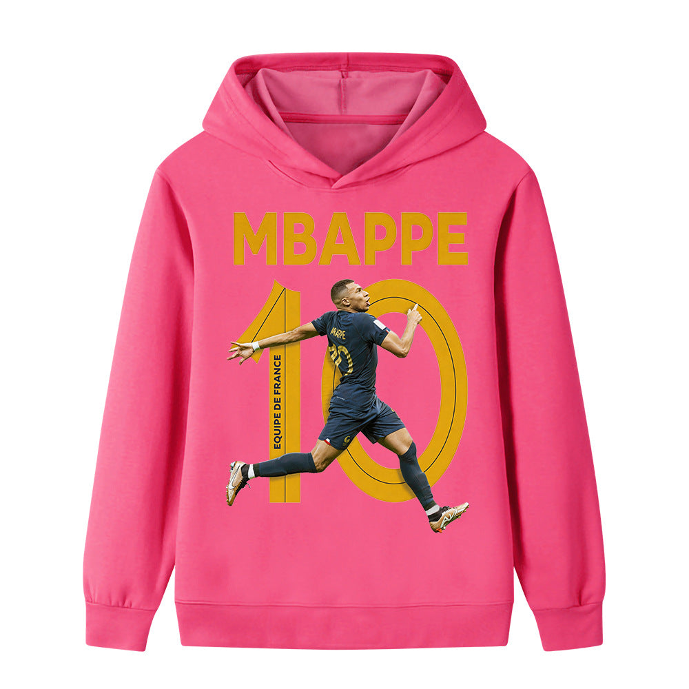 Kylian Mbappé Kids Football Hoodie - Sporty