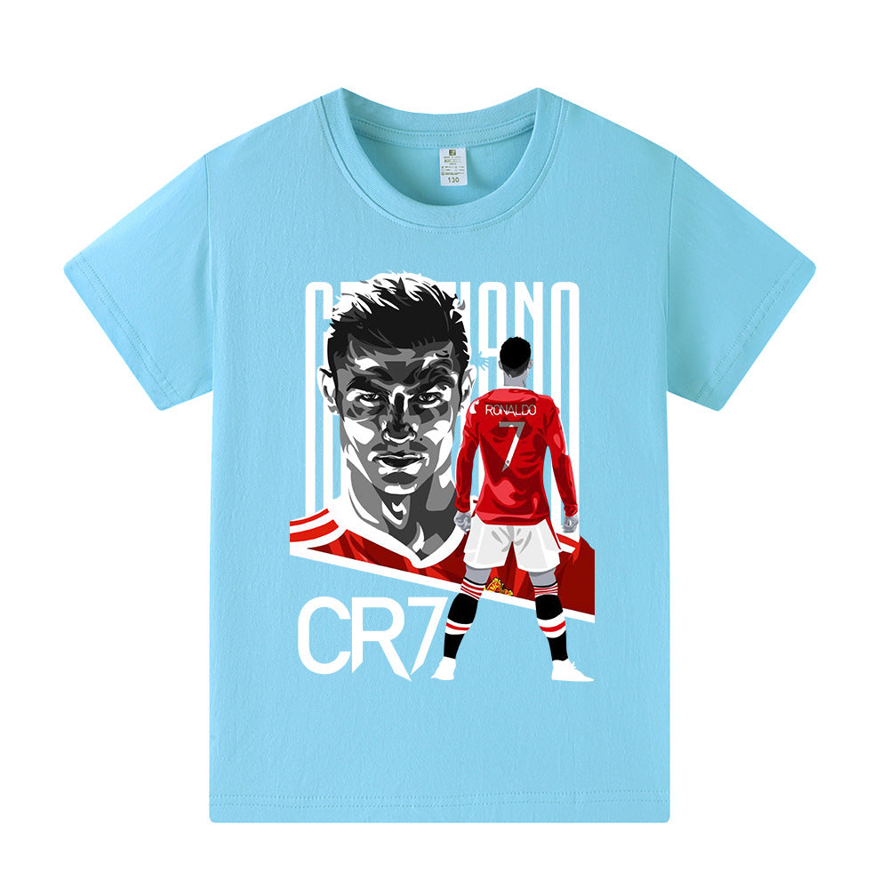 Cristiano Ronaldo Kids Football T-Shirt - Manchester United