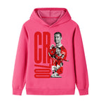 Cristiano Ronaldo Kids Football Hoodie - Manchester United - Sporty
