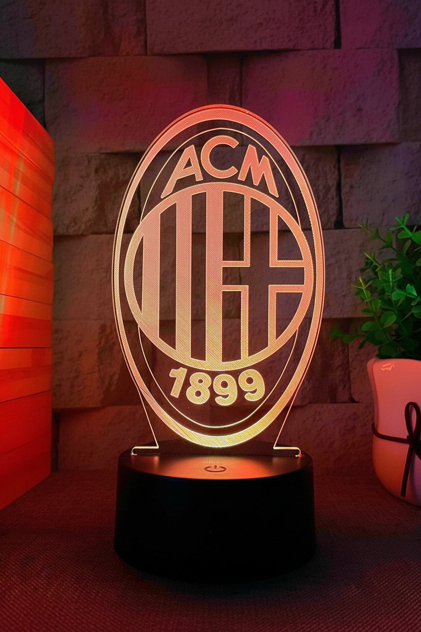 Football 3D Illusion LED Lamp - Night Light - Gift Mood Light