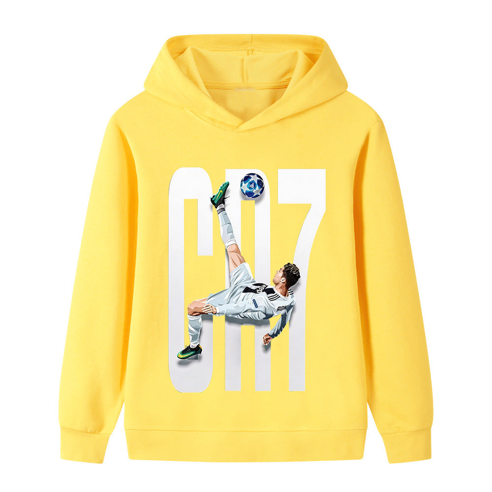 Ronaldo Kids Football Hoodie - Trendy