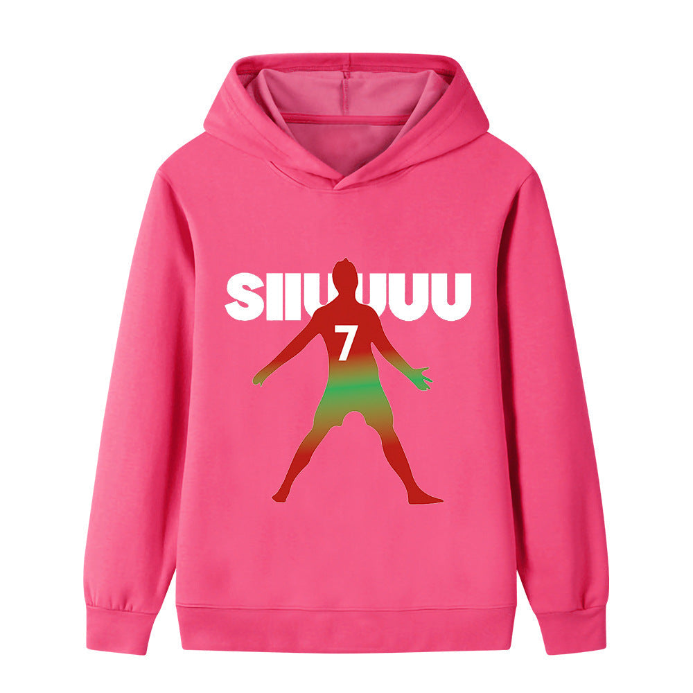 Ronaldo Kids Football Hoodie - Sporty