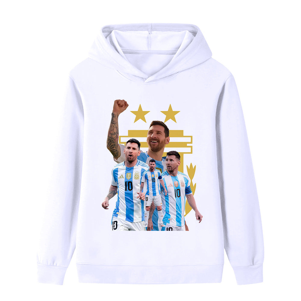 Messi Kids Football Hoodie - Cool Design