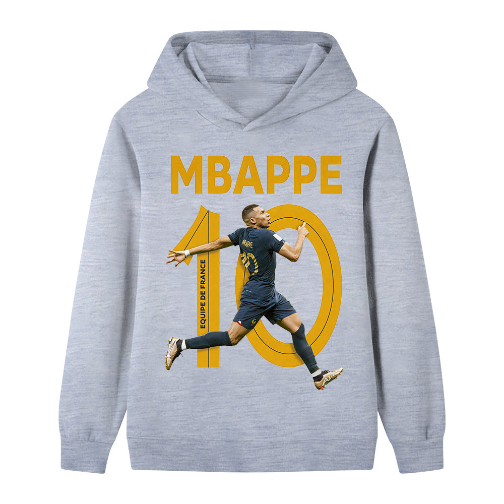 Kylian Mbappé Kids Football Hoodie - Sporty